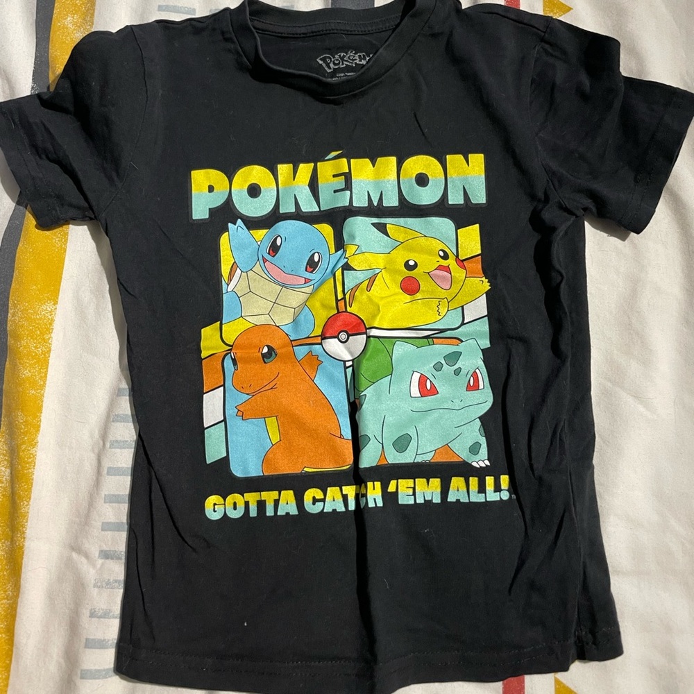 Tee Pokemon for boy, size 4-5